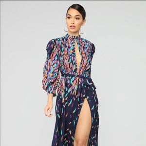 Wings of a Feather Maxi Dress